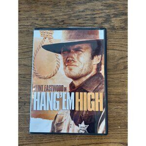Hang Em High DVD 1968 Western Film Clint Eastwood Action Movie Pre-Owned